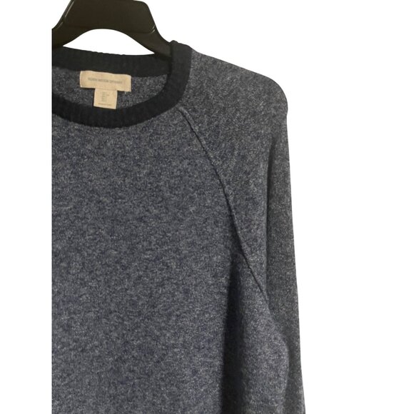 Frederik Anderson Copenhagen Mens Blue Crewneck Sweater Size Large - Picture 2 of 7